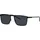 Eschenbach Sonnenbrille TITANFLEX "Modell 824135", Herren, schwarz, matt, Sonnenbrillen Sonnenbrille, Form Karree/Soft, Logoschriftzug auf Bügel, Titanflexfassung