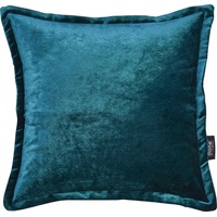 Done.® Cushion Glam Samt 45x45cm Petrol