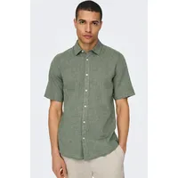 Only & Sons »ONSCAIDEN SS SOLID LINEN SHIRT Noos,
