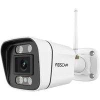 Foscam V5P 5 MP Dual-Band WLAN Überwachungskamera Weiß