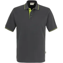 Hakro Contrast Polo-Shirt anthrazit M