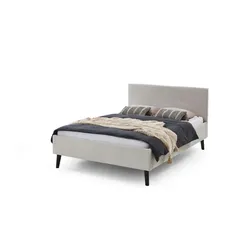 Polsterbett  Coleraine , beige , Maße (cm): B: 146 H: 100