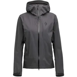 Black Diamond Highline Stretch Shell Regenjacke Damen Anthracite L