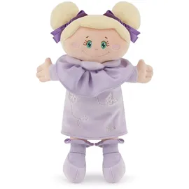 Trudi Stoffpuppe Blonde mit Lavendelkleid (64459)