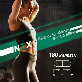 nex nutrition NEX Ashwagandha Kapseln 180 St.