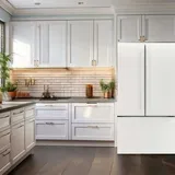 General Electric IO Mabe French Door Kühlschrank INO27JSPF 3WM-CWM, 91 cm, 765 Liter, Matt weiß Einbau