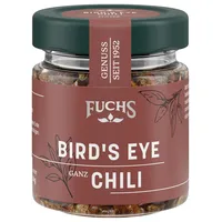Fuchs Gewürze - Bird's Eye Chili ganz | Feurig-scharfe Chilischoten | 14 g