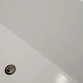 Home Deluxe AMBER freistehende Badewanne 170 x 58 x 80 cm (inkl. Ablauf, LED Beleuchtung, Whirlpool)