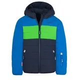 Trollkids Skijacke, Marineblau/Mittelblau/Grün, Größe 110