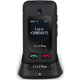 Trevi FLEX PLUS 55 6,1 cm (2.4") Schwarz Seniorentelefon