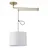 B·LED BARCELONA LED Barcelona 1-flg. E27  schwenkbar  Gelb