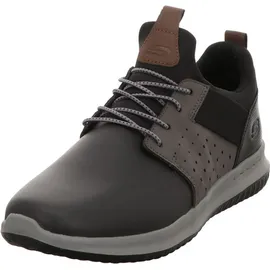 SKECHERS Delson Axton Herren Wide Schwarz/Grau 45
