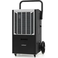 Costway Luftentfeuchter 66L/Tag , Bautrockner mit Pumpe, 24H Timer,