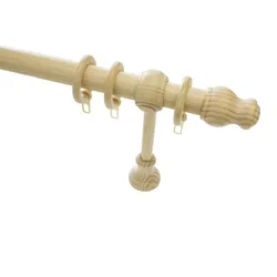 Gardinia Lugano Gardinenstangen Ø 28 mm, 120 - 300 cm, verschiedene Farben