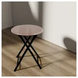 LINDER EXCLUSIV Klapphocker Ø 30 x 45cm Schwarz