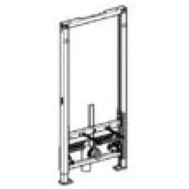 Geberit Duofix Wand Bidet 82 cm für Einlocharmaturen