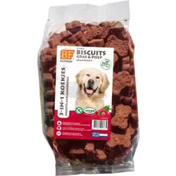 BF Petfood 3 in 1 Hundekekse mit Cranberry Geschmack 3 x Cranberry Geschmack