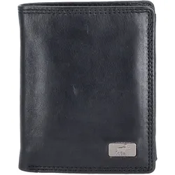 The Skandinavian Brand Herren Lederbörse hoch  Black