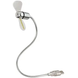 012175 USB-Ventilator Tisch  (Silber)