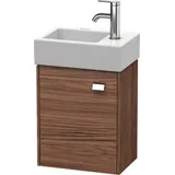 Duravit Waschtischunterschrank wandhängend „Brioso“ 36,4 × 44,2 × 23,9 cm, in Nussbaum Dunkel