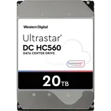 Western Digital WD Ultrastar DC HC560 - Festplatte - verschlüsselt - 20 TB - intern - 3.5\" (8.9 cm)"