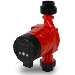 EBERTH Umwälzpumpe 45W, 52 l/min, max. Förderhöhe 6m, max. Druck 10 bar, Anschluss 1,5 Zoll, 95°C max. Wassertemperatur