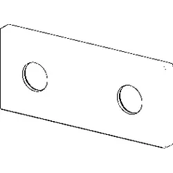 Hansa Rosette komplett 175 x 75 mm 59913708