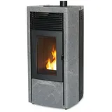MCZ STAR AIR Maestro 8 kW Stahl/Abdeckplatte Serpentin