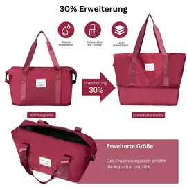 TRAVELHOUSE Ascona Koffer-Set 5-tlg. rot