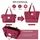 TRAVELHOUSE Ascona Koffer-Set 5-tlg. rot
