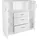 VCM Unterschrank Esilo 109 x 40 x 110 cm Weiß