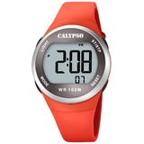 Calypso Unisex-Erwachsene Quarz Uhr mit Kunststoff Armband K5786/2