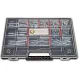 Schraubenbox24 Senkkopfschrauben Sortiment M6-M8 10 mm-70 mm 160 Stück