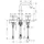 Hansgrohe Citterio 3-Loch Waschtischarmatur Brushed Black Chrome
