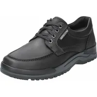 Mephisto CHARLES Halbschuh, Fettleder, AIR-RELAXE - Technologie, Grizzly 100, Black 47 - Schwarz - 47