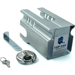 Diebstahlsicherung "Safety-Box" mit Riegel & Diskusschloss