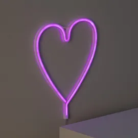 LEDKIA Neon Led Mit Batterie Rosa
