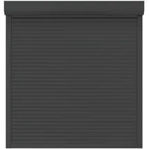 vidaXL Rollladen Anthrazit 140 x 150 cm Aluminium und Polyurethan