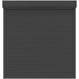 vidaXL Rollladen Anthrazit 140 x 150 cm Aluminium und Polyurethan