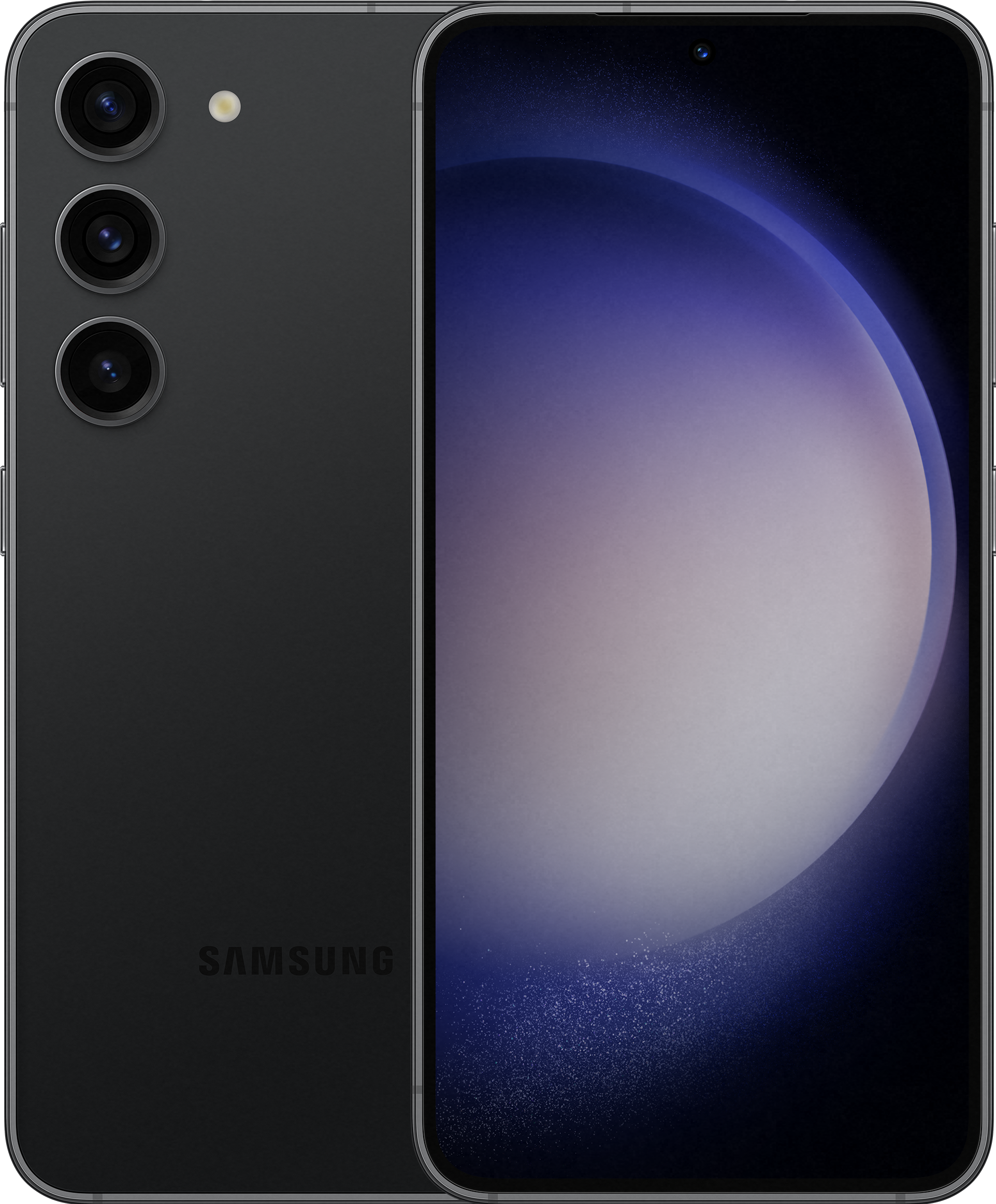 Samsung Galaxy S23 (128 GB, Phantom Black, 6.10", SIM + eSIM, 50 Mpx, 5G), Smartphone, Schwarz