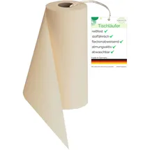 Sensalux Vlies-Tischläufer 30 cm x 25 m Creme