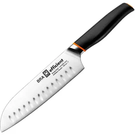 Bra Efficient Santokumesser 18 cm Grau/Schwarz