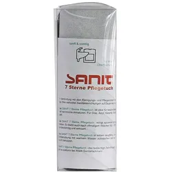 Sanit  7 Sterne Pflegetuch Reinigungstuch Putztuch  3068 1 Dose, empfindliche Oberflächen Microfasertuch