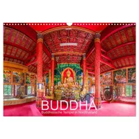 Calvendo BUDDHA - Buddhistische Tempel in Nordthailand (Wandkalender 2026