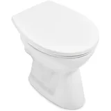 Villeroy & Boch NEWO Stand-Tiefspül-WC mit WC-Sitz Weiß