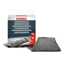SONAX MicrofaserTrockenTuch Plus (1 Stück) im Großformat zur perfekten, Trocknung von Fahrzeugen / Art-Nr. 04512000, Weiß