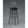 MID.YOU Barhocker 2er-Set 51,6 x 76,2 cm Schwarz