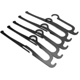 ANKROYU Hosenbügel, multifunktionale Hosenbügel aus Kunststoff, platzsparender Faltbarer Hosenbügel für Kleidung zu Hause﻿ 43,5 x 11,5 cm / 17,1 x 4,5 Zoll