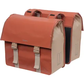 Basil Urban Load Doppeltasche terra red/rose