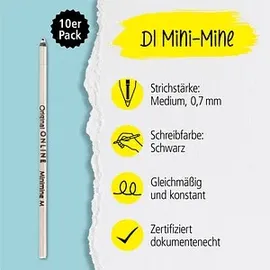 Online Schreibgeräte Kugelschreibermine D1 M schwarz